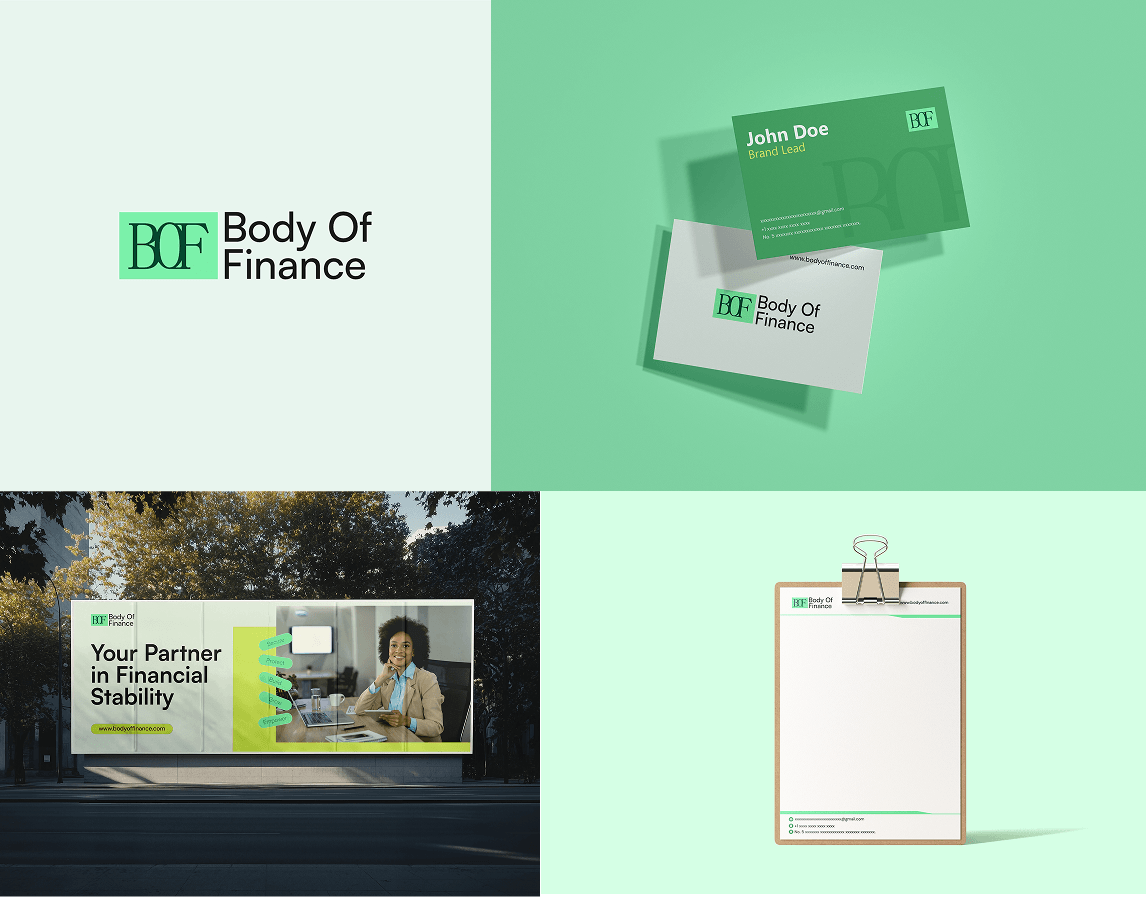Body of Finance Visual Identity Design