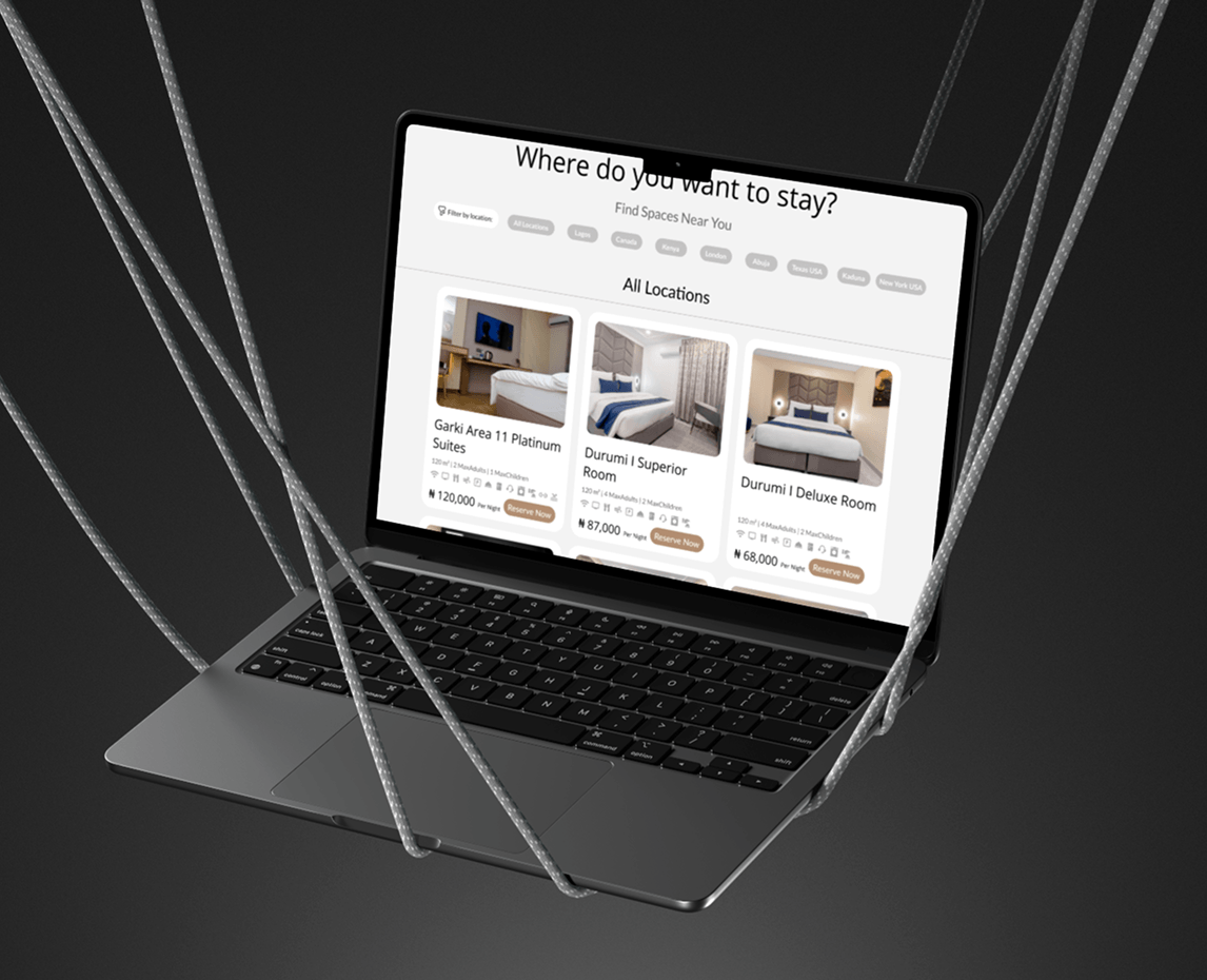 Metrohostels Web Design and Development